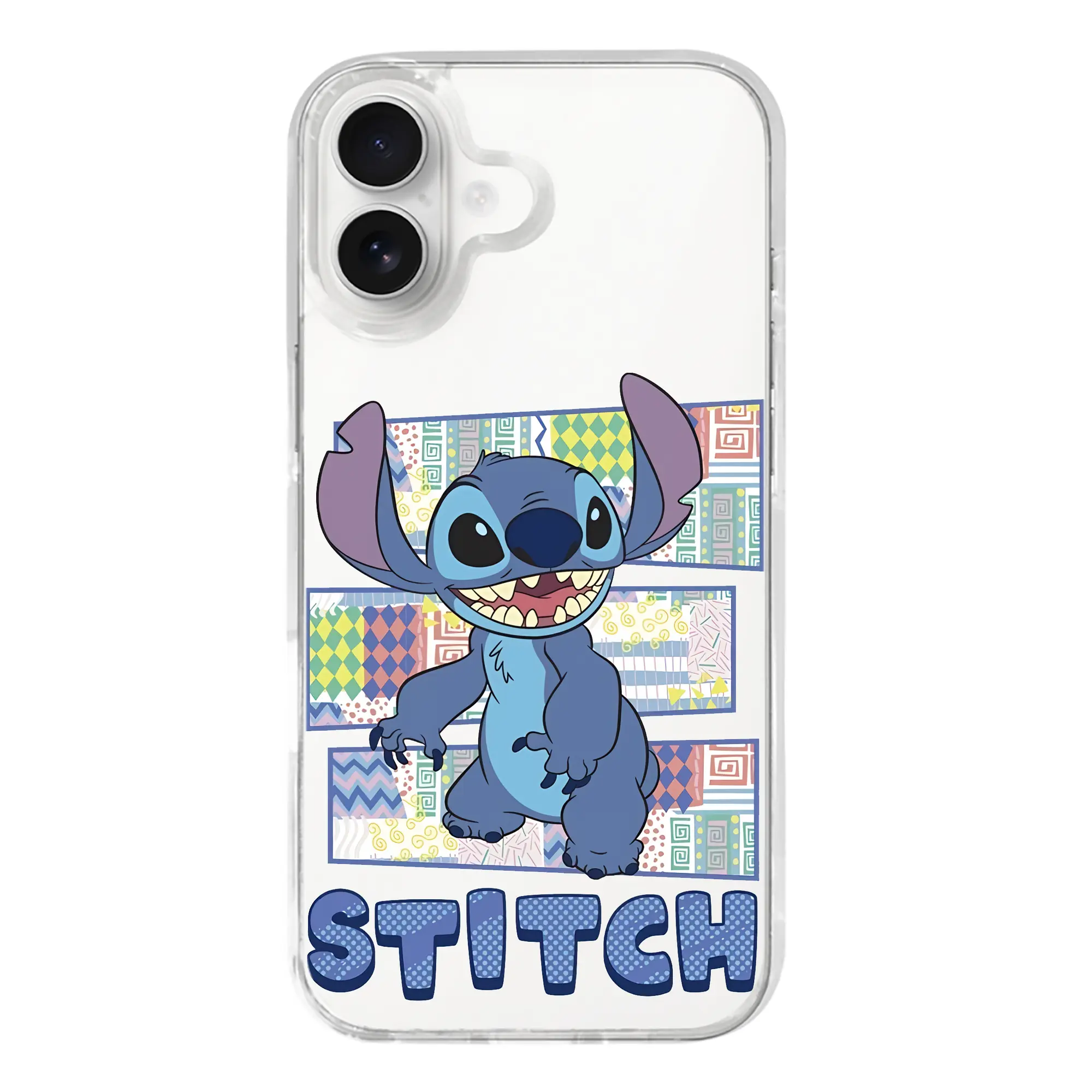 リロ＆スティッチ グッズ スティッチ - iPhone 17シリーズ 透明スマホケース – 薄型・耐衝撃・精密フィット保護カバー